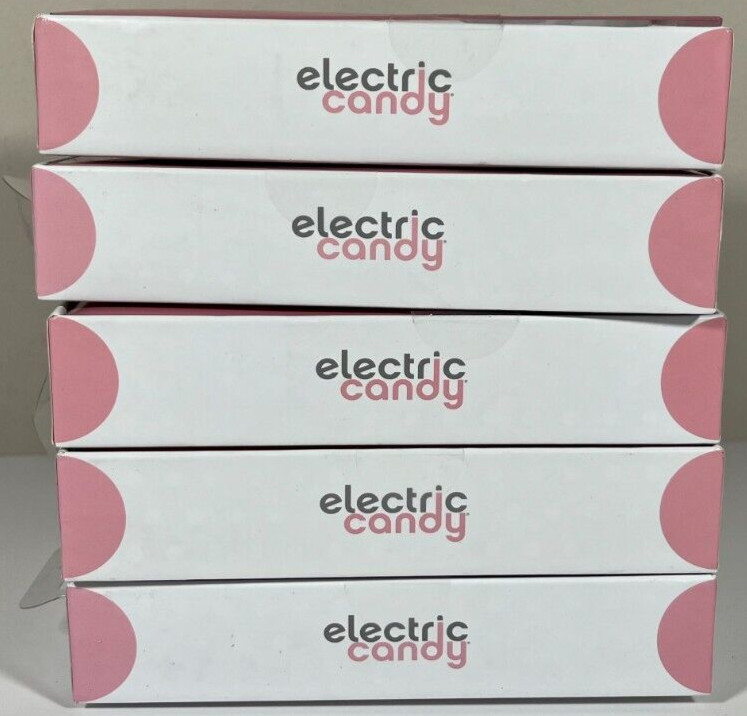(5) Electric Candy Sport Buds Headphones w/built in Microphone – Pink – NEW