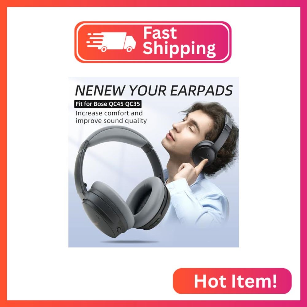Laselan Headband and Earpads Compatible with Bose QuietComfort QC35 QC45 Headpho