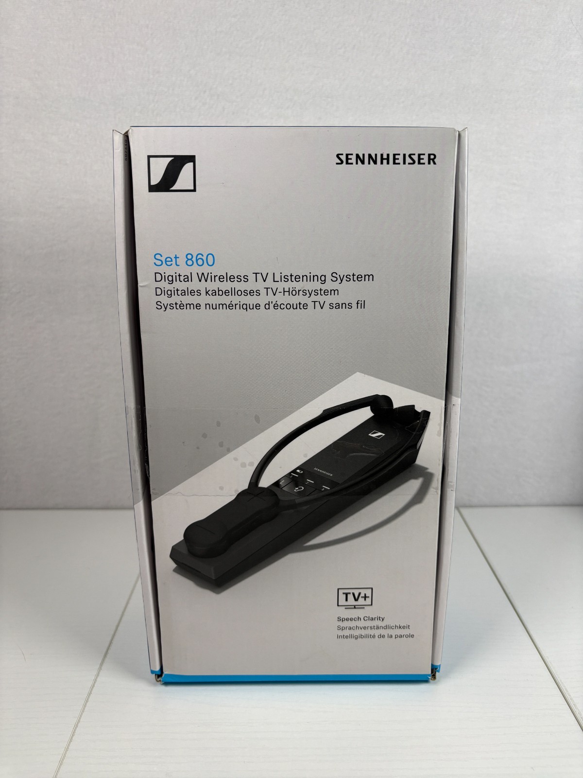 Sennheiser Set 860 2.4 GHz Digital Wireless TV Listening System Speech Clarity