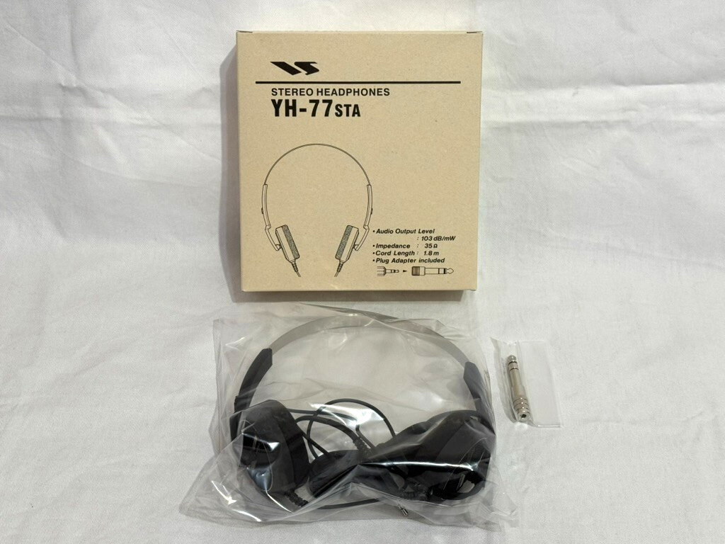 YAESU YH-77STA Stereo Headphones Lightweight for Amateur Radio
