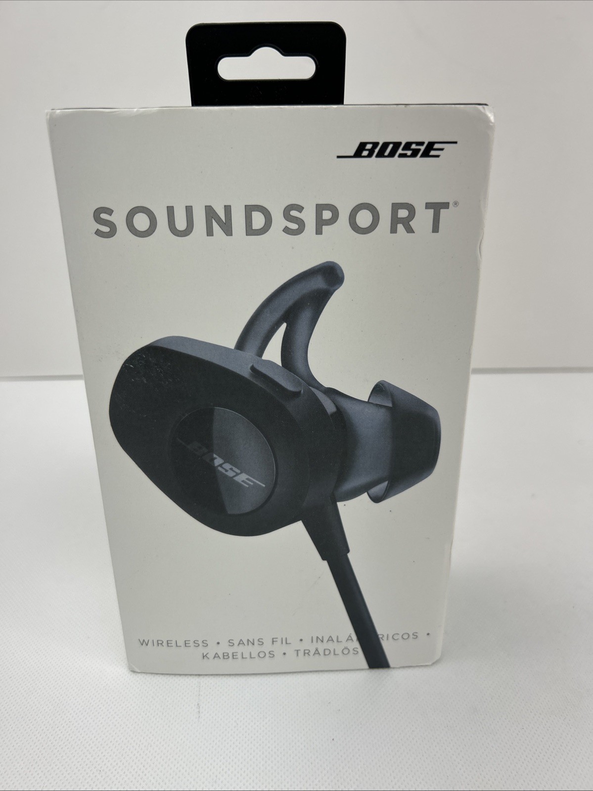 BOSE SOUNDSPORT WIRELESS BLUETOOTH HEADPHONES EARPHONES BUDS PODS New Open Box