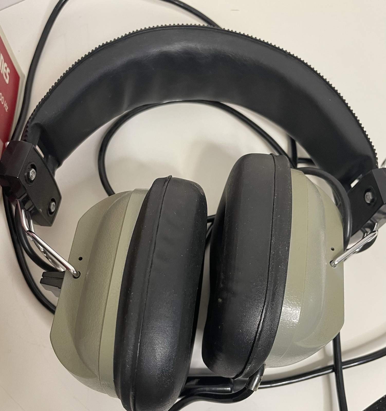 Realistic Nova 14 Stereo Headphones Original Box RADIO SHACK 1970s Vtg. Over Ear