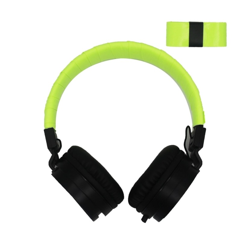 Universal Headphone Headband Pad Protective Sleeve Lightweight PU Fabric Damage