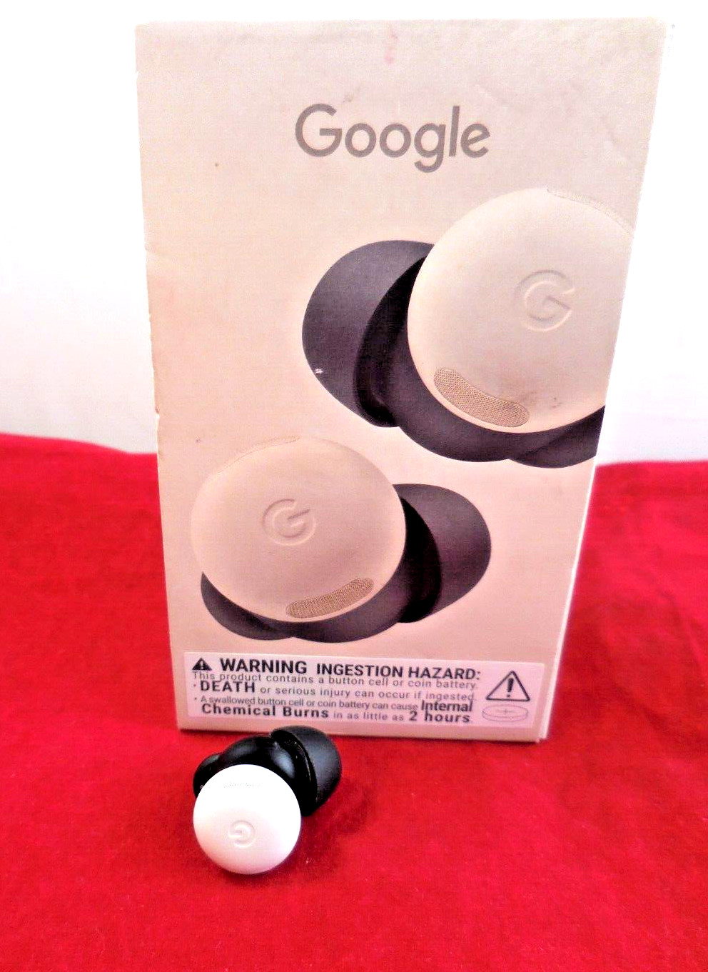 Google Pixel Buds Pro 2 Wireless Replacement Left Side Earbud-Porcelain