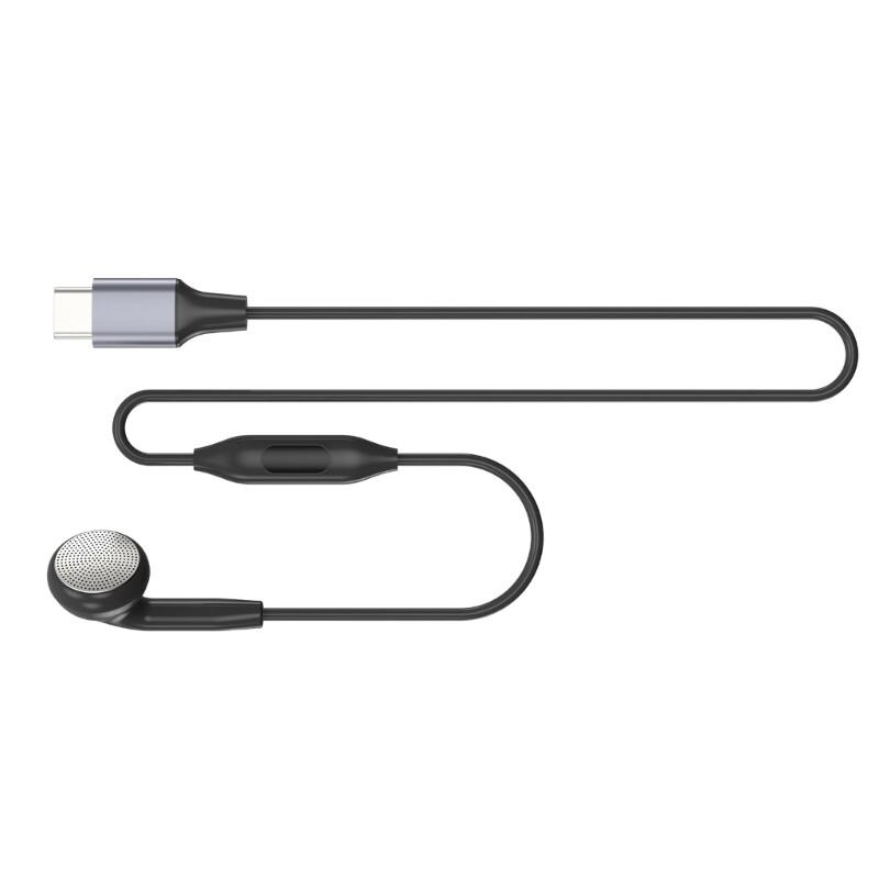 Durability Single Side Earbud Convertible Earphone Microphone for Single Ear Use