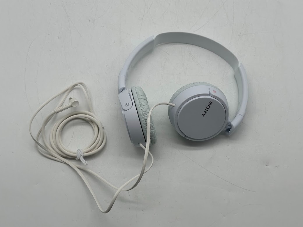 Sony MDR-ZX110 On the Ear Headphones – White