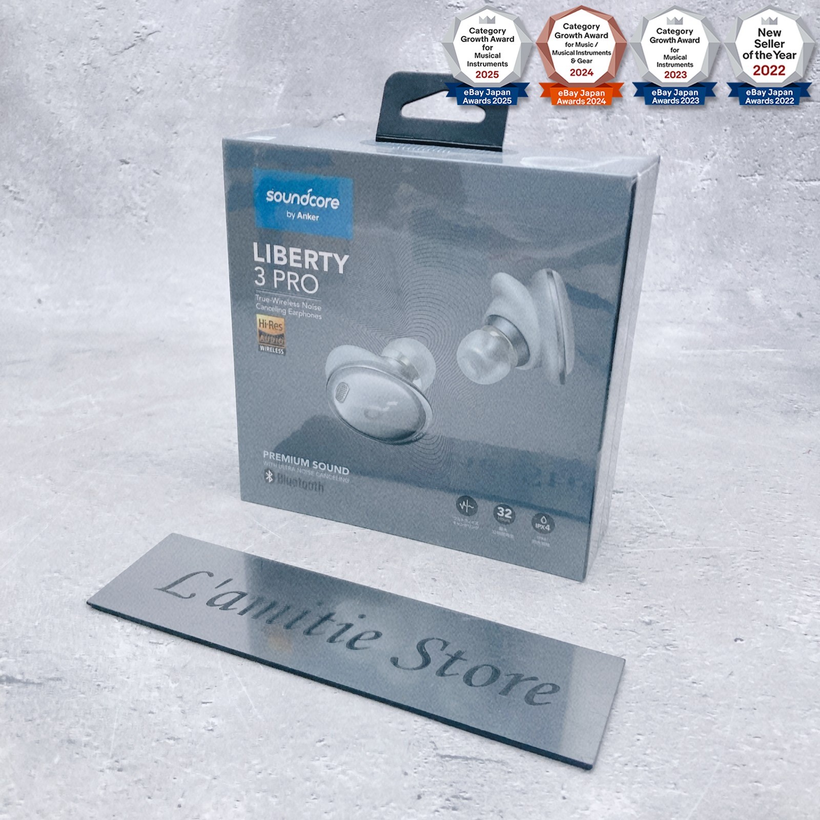 ANKER Soundcore Liberty 3 Pro Ultra Noise Canceling Wireless Earphones A3952NA1