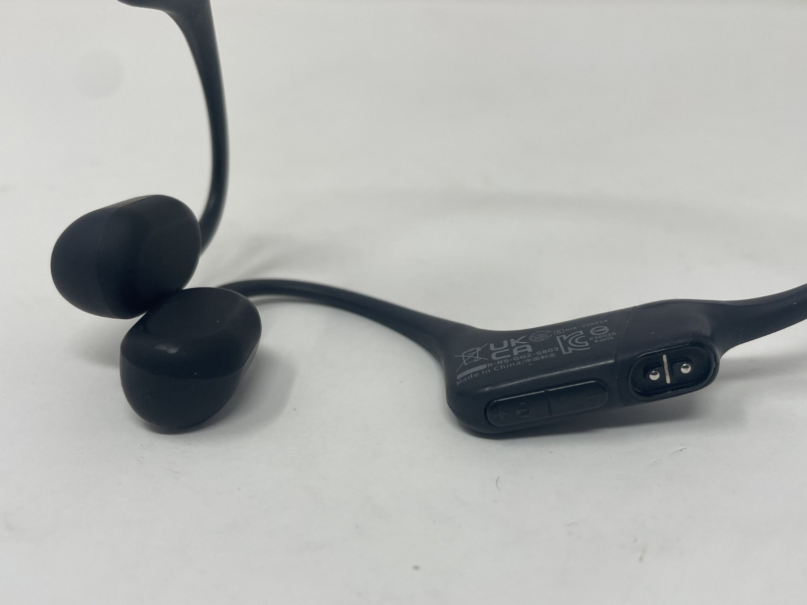 Shokz OpenRun Wireless Bone Conduction Headphones – Black (S803BK)