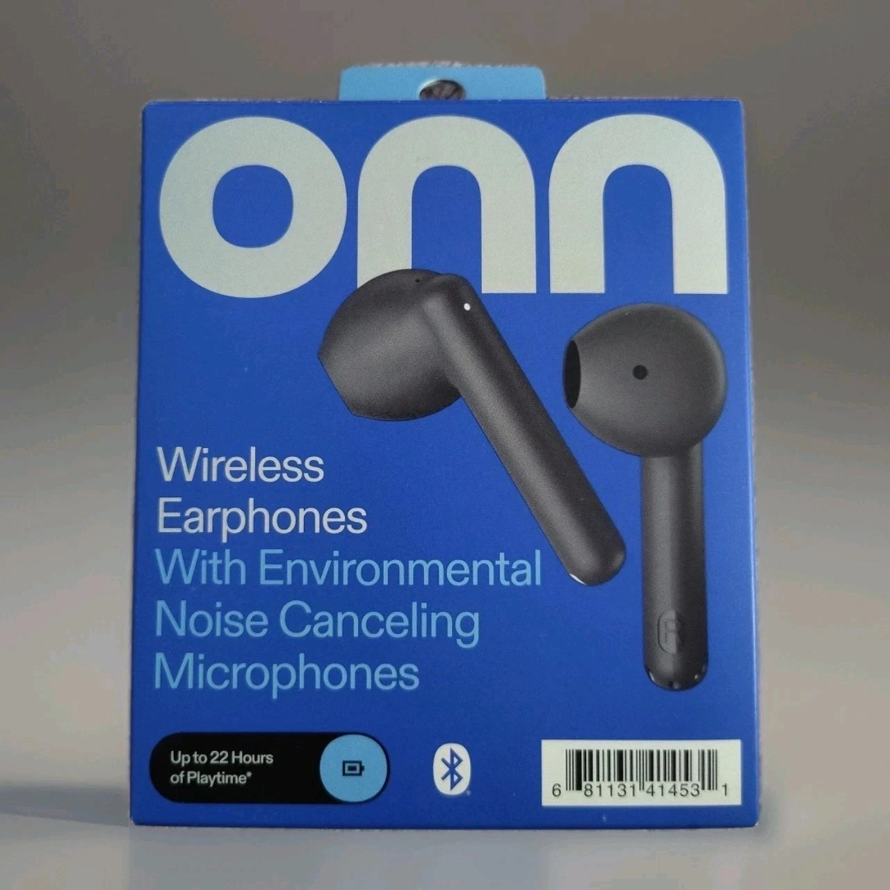BRAND NEW ONN WIRELESS EARBUDS Crystal Clear Sound & 22hr Playtime