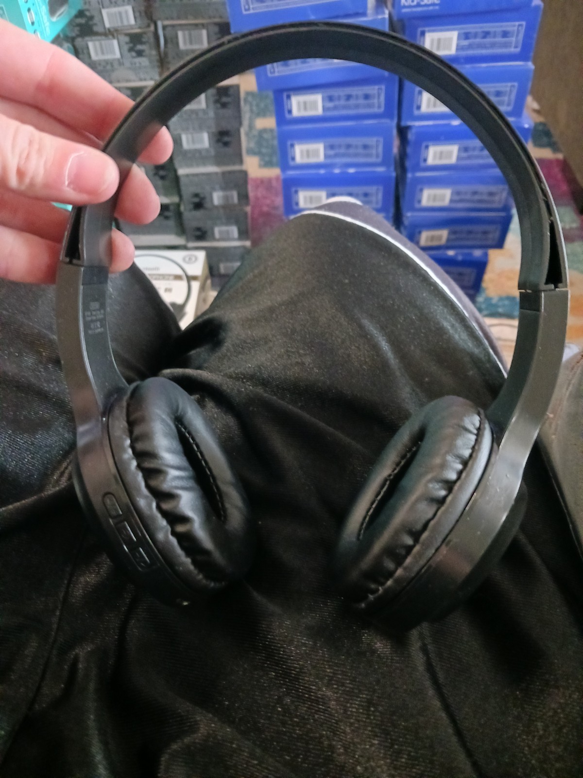 Sentry Bluetooth Wireless Headphone BT100 Black New Sealed. Untested. 8 Hours