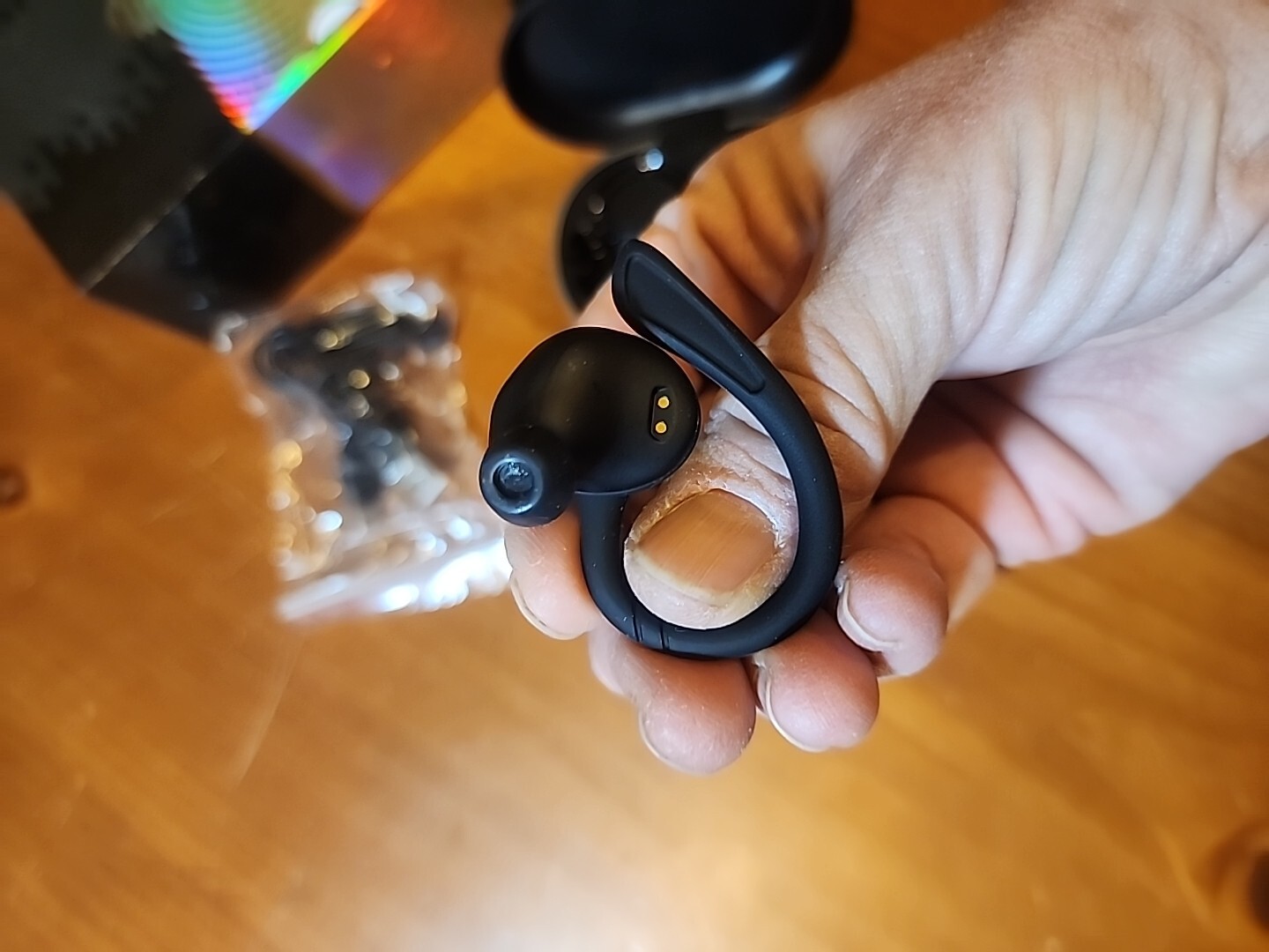 Dripz Wireless Waterproof Ear Buds, Color-Black Chase Promo Tested In Box