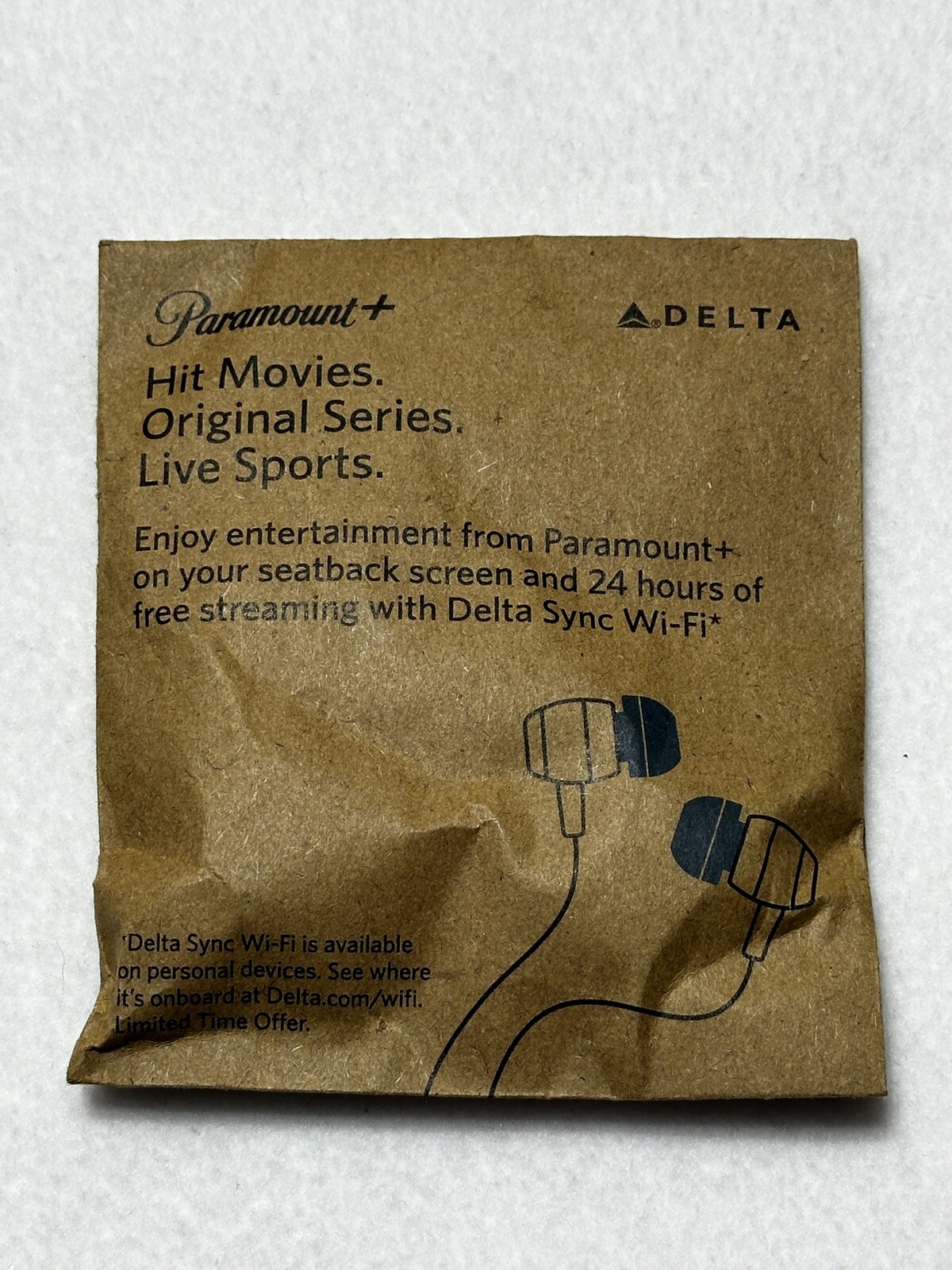 Bundle Of 4 Wired 2.5mm Jack Earbuds Ear Buds Airplane Phone New