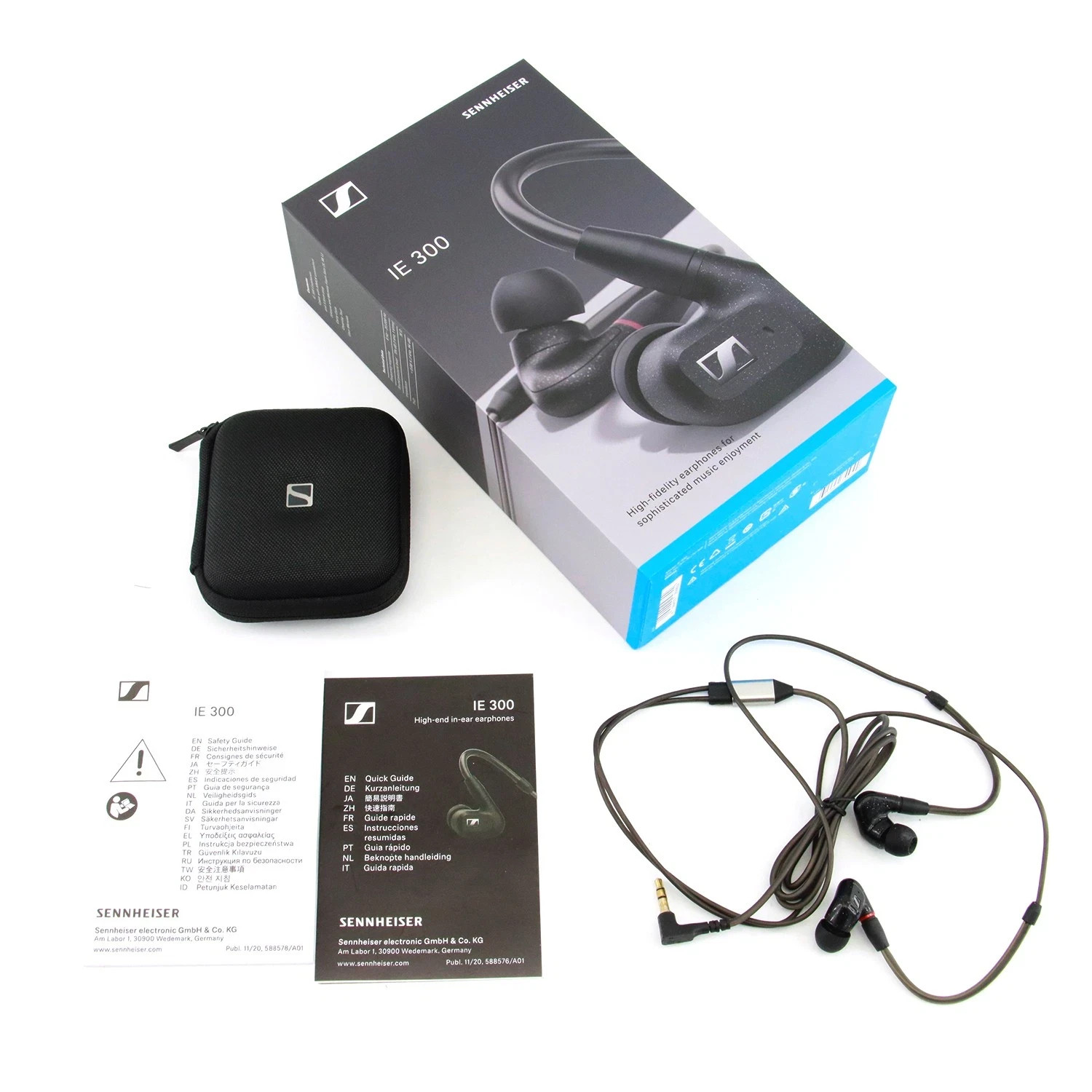 Sennheiser IE 300 Audiophile Wired 35mm InEar Earbuds Headphones Sealed G2U