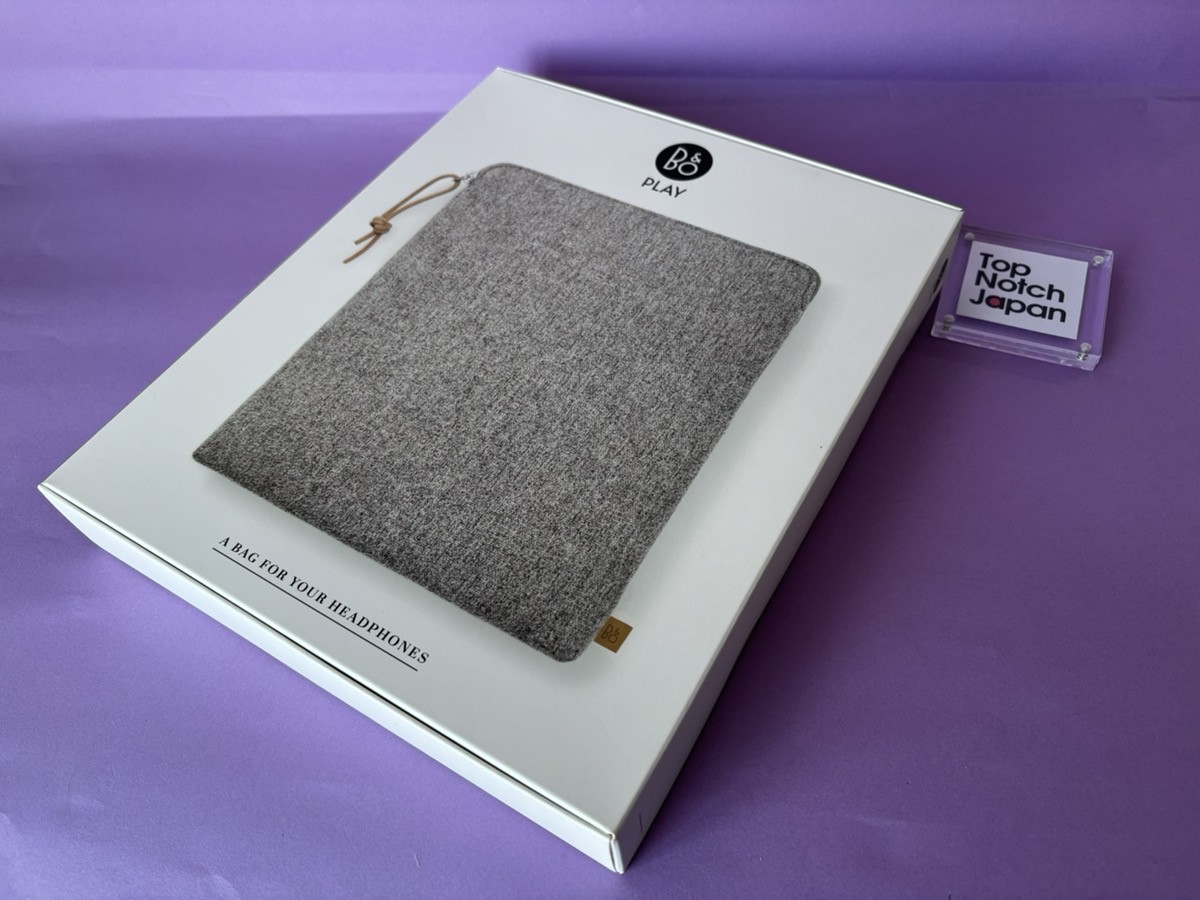 BANG & OLUFSEN Official Protective Bag Case for B&O Headphones Gray NEW