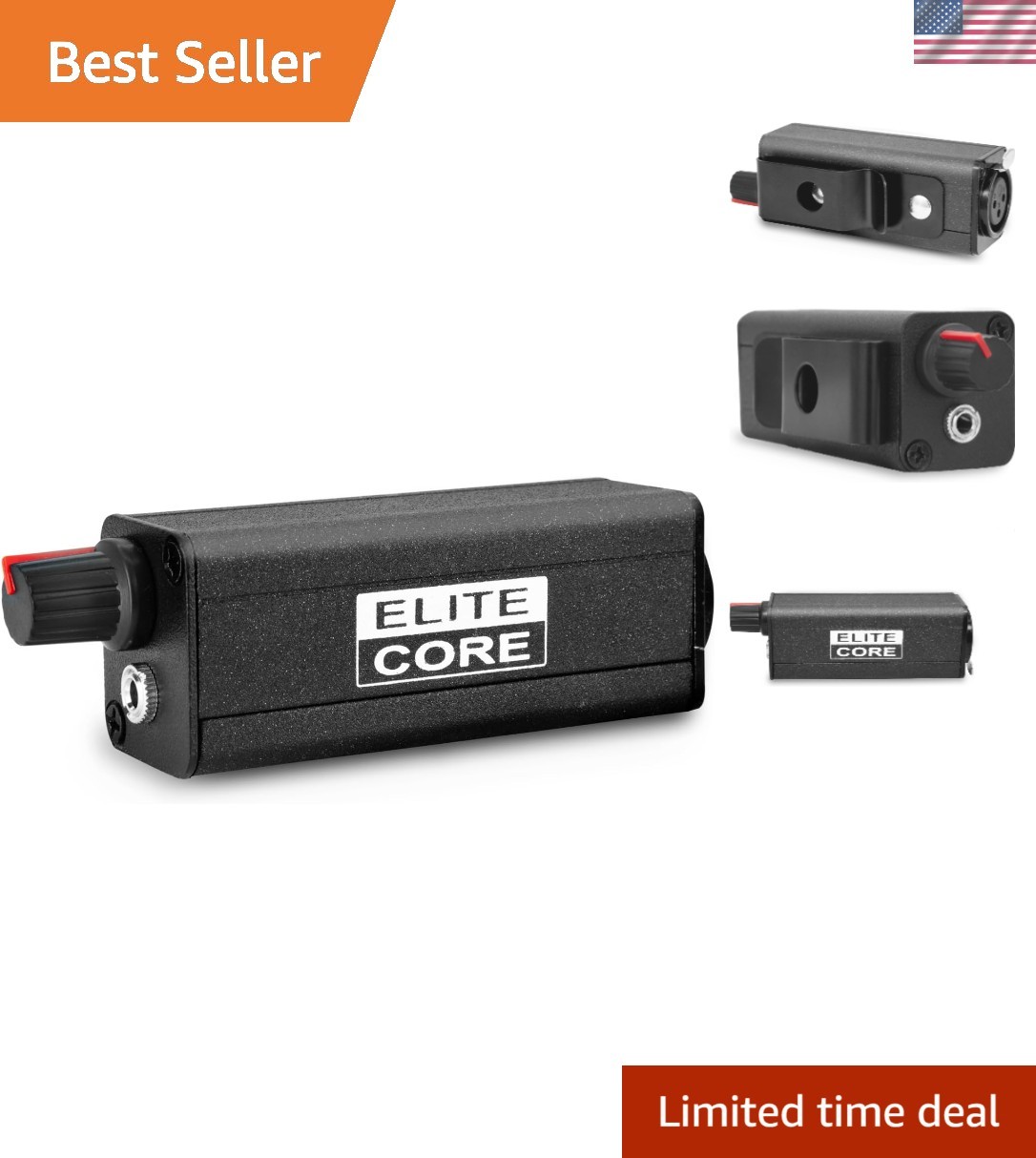 Compact Wired Body Pack with Passive Volume Control – Perfect for Professionals