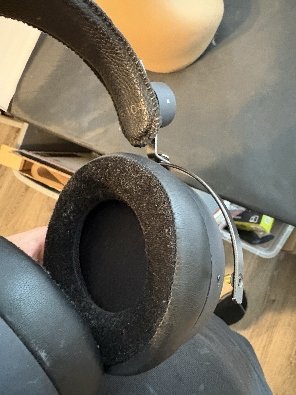 DROP + HIFIMAN HE-4XX PLANAR MAGNETIC HEADPHONES Untested Needs Cable