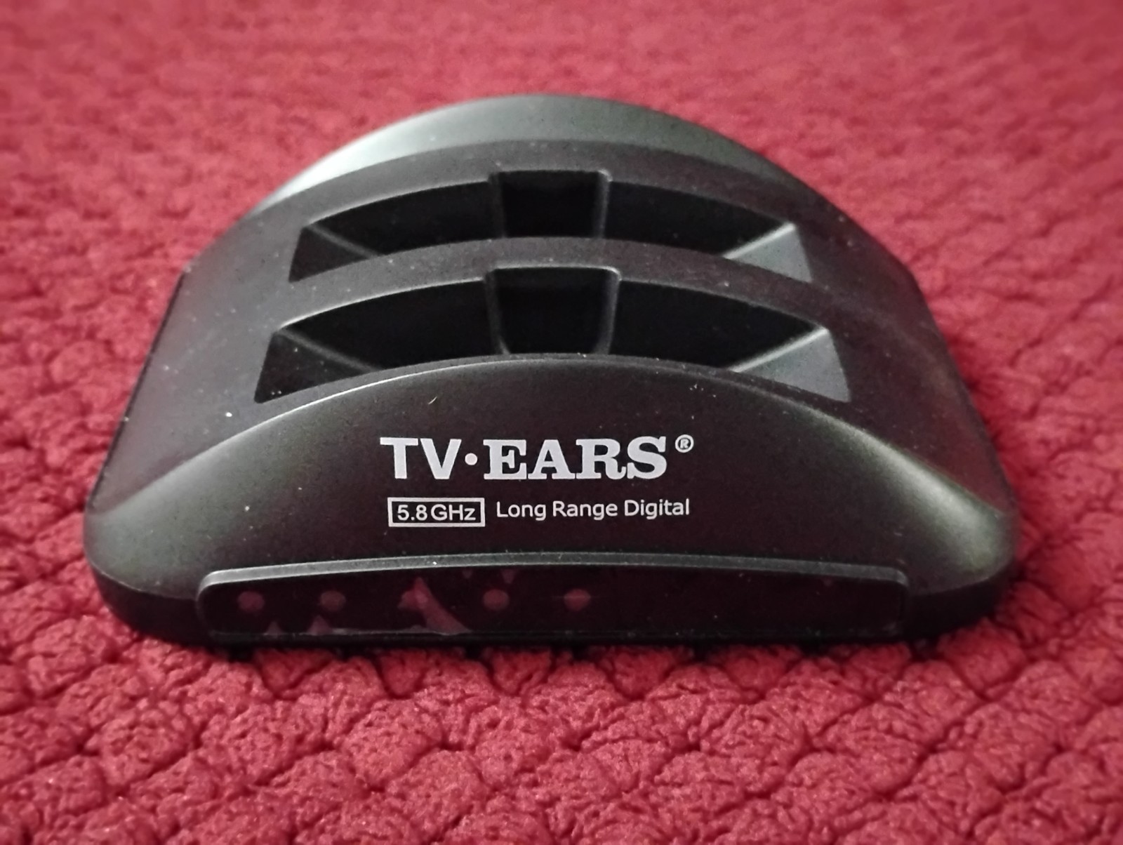 TV Ears Analog Transmitter, 5.8 Hz, Dual Charger Cradle Only, New And Unused