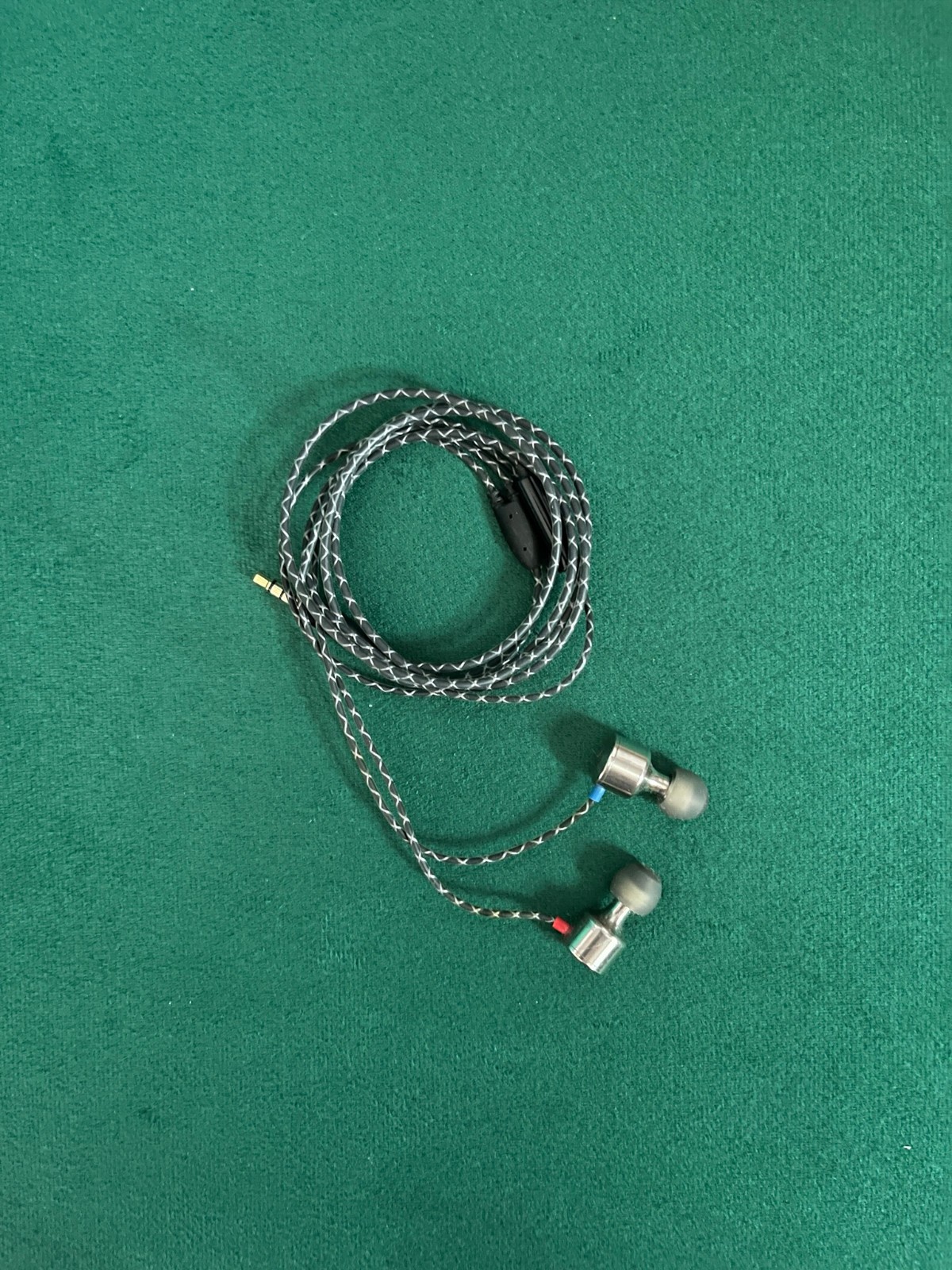 FLARE Audio Patented wired earphones with replacement earbud pieces