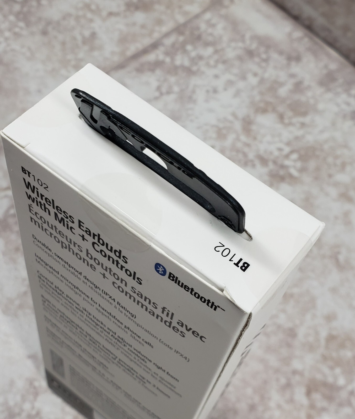 Bluetooth BT102 Earbuds Wireless Headphones w/ Mic Control Scosche Sealed