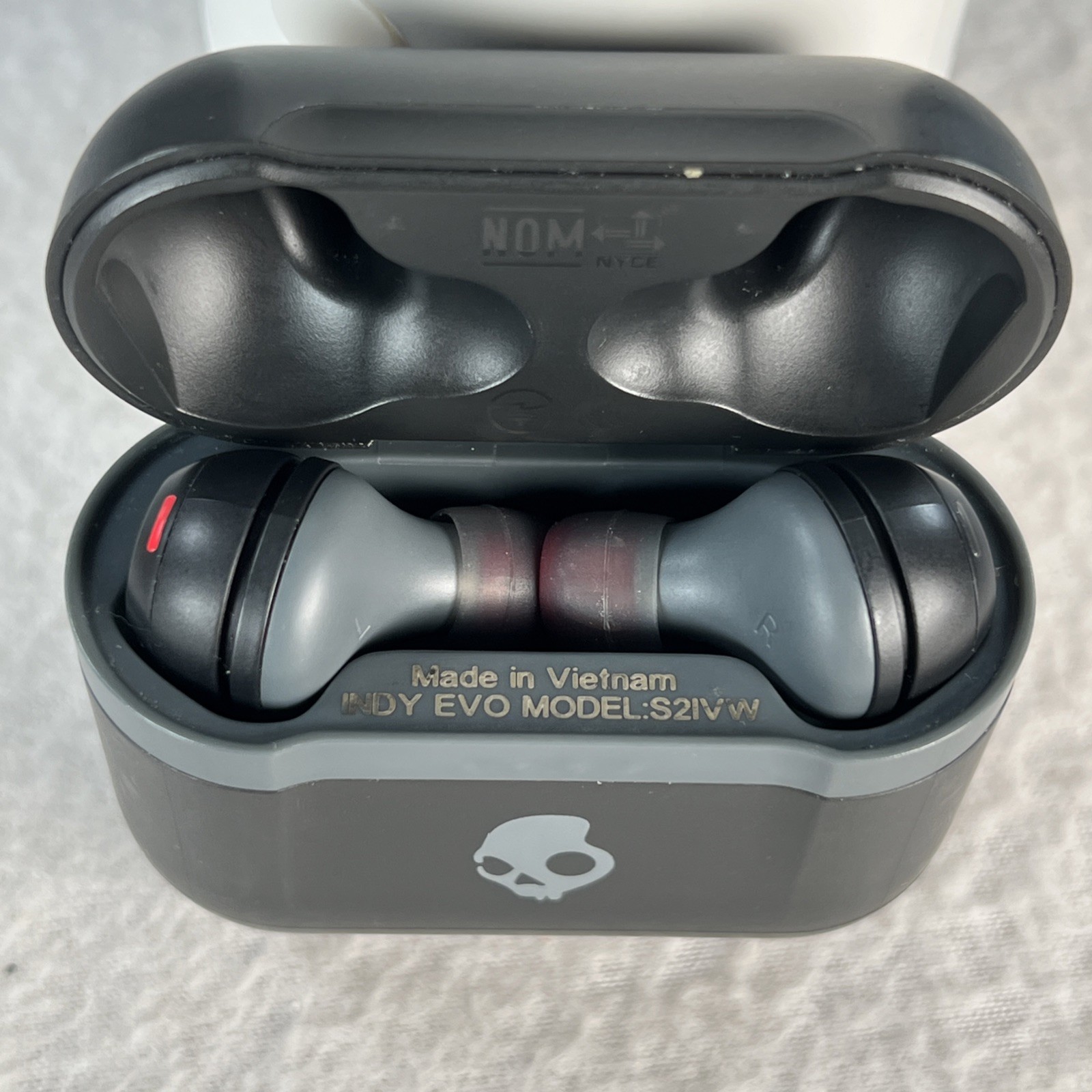 Skullcandy Indy EVO IN-EAR Wireless Earbuds with Charging Case Tested EUC