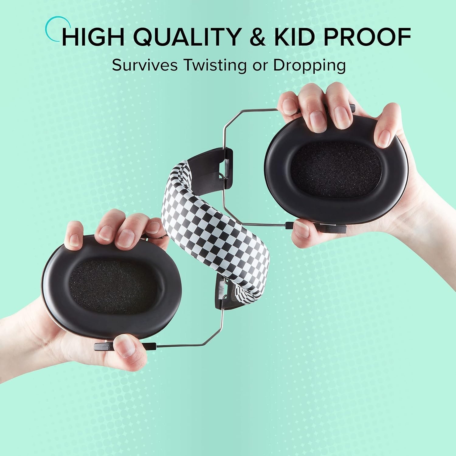 Comfortable Active Noise Cancelling Earmuffs for Kids & Adults – Adjustable Fit