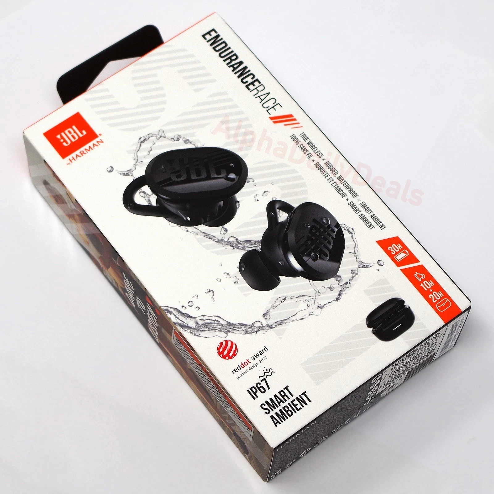 JBL Endurance Race Black TWS Wireless Bluetooth Sport Earbuds