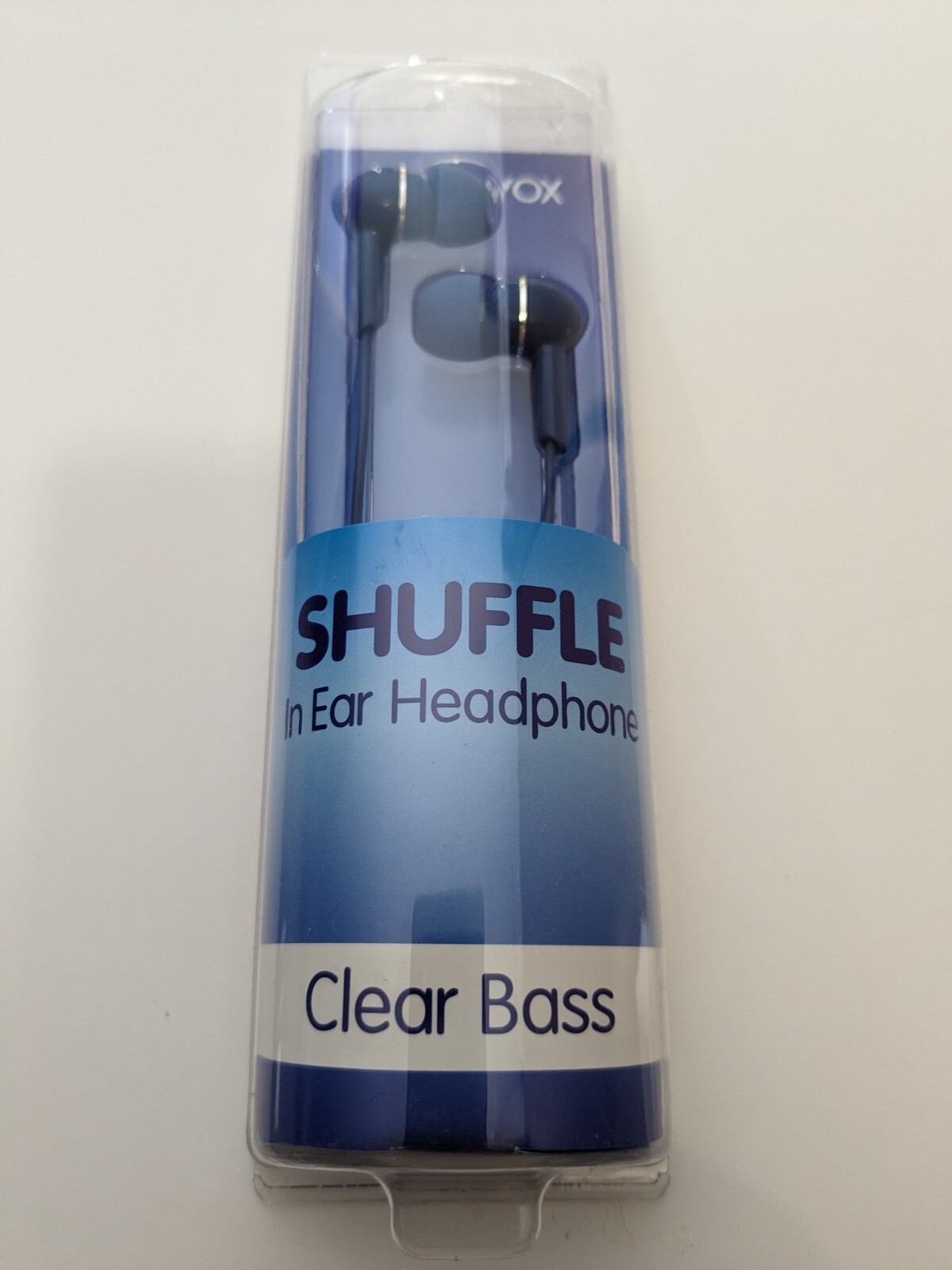 Magnavox Shuffle In Ear Headphone Clear Bass Blue 2 pack