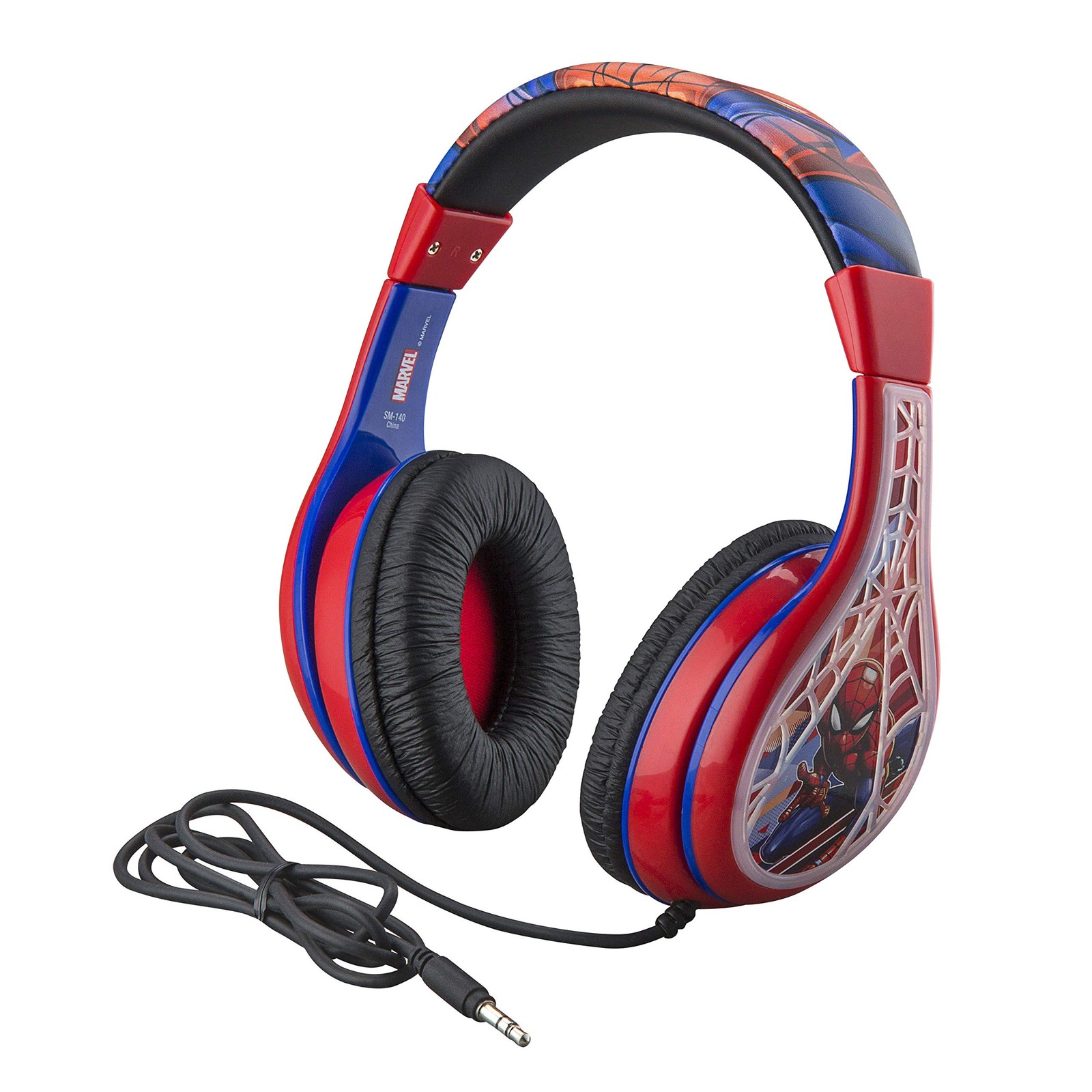 Spiderman Headphones with 3.5mm Audio Jack, Wired Headphones for School, Home…