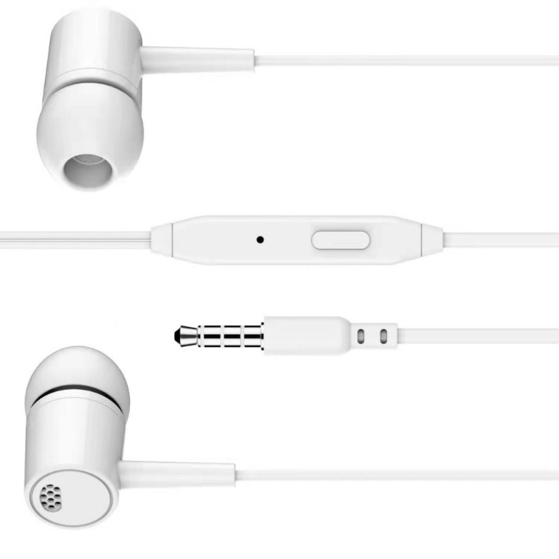 Multifunction In Ear Headphones Mic 3.5mm Plugs for Computer Gaming Calls Music