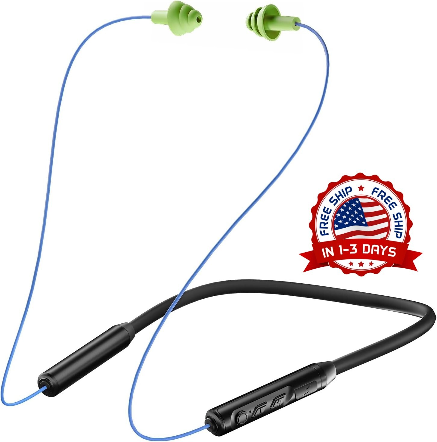 Auriculares Bluetooth Con Banda Para El Cuello, Reducción De Ruido De 29dB Nuevo