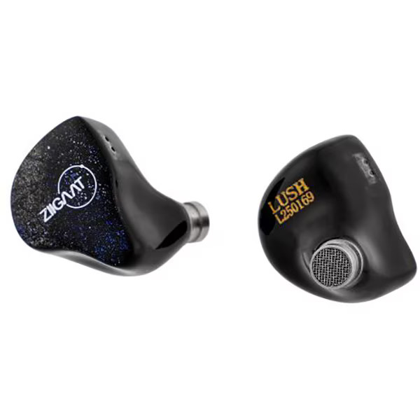 Linsoul ZiiGaat Lush Silver Blue earphones hybrid drivers (1DD + 4BA) ZII012