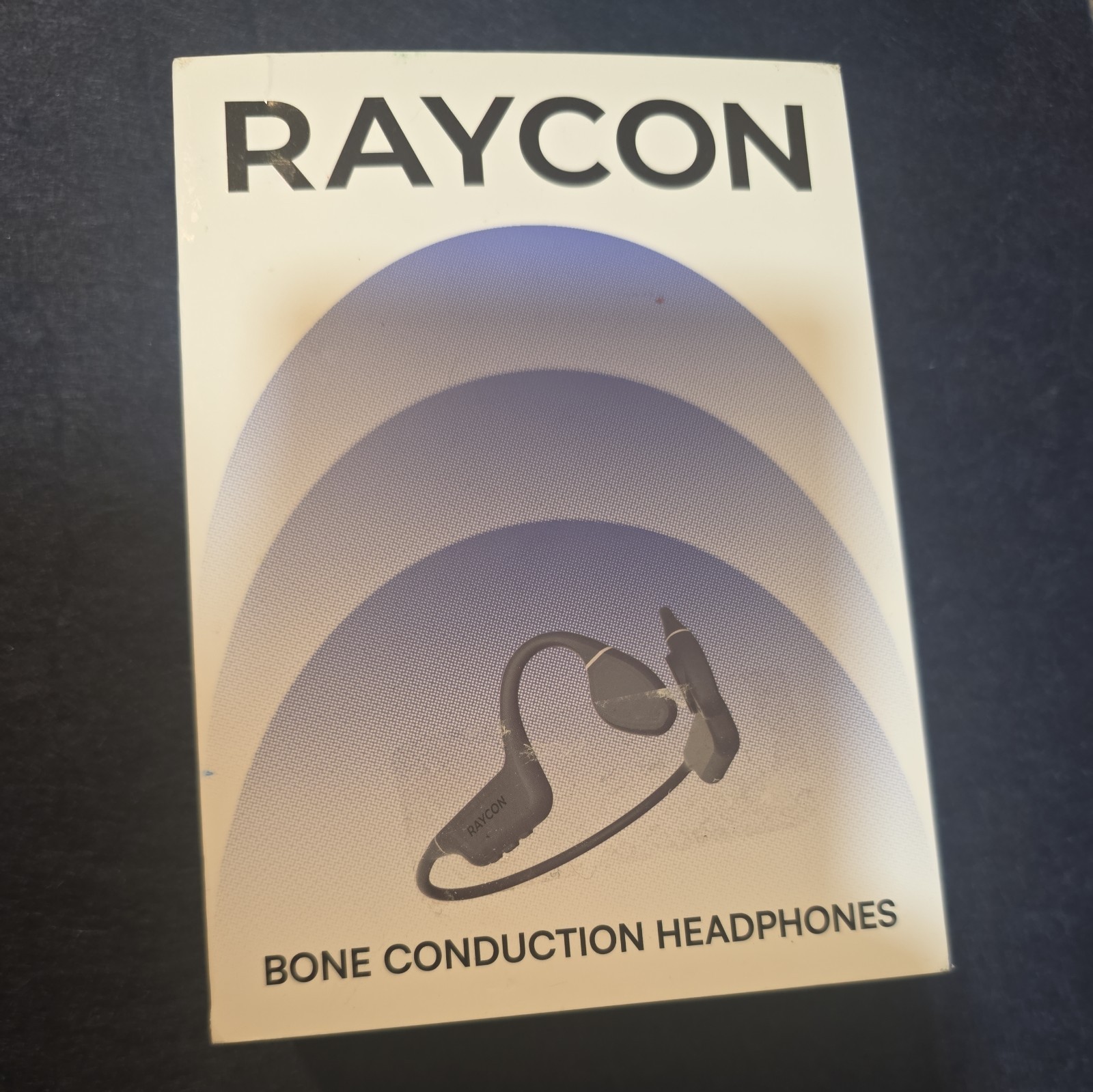 Raycon Bone Conduction Headphones, Open-Ear Bluetooth Sports Earbuds with Mic