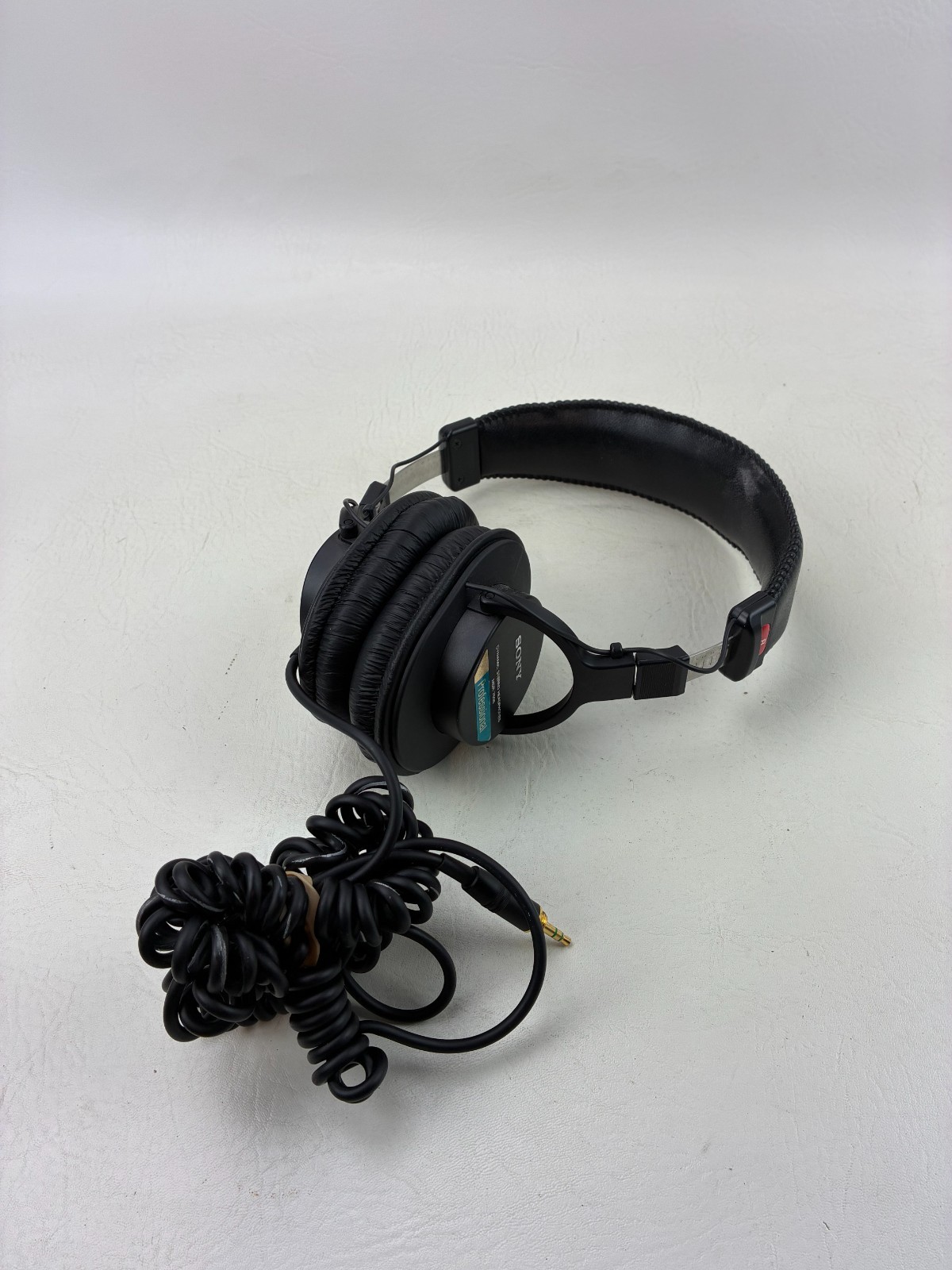 Sony MDR-7506 Professional Over-Ear Headphones Black Clean Tested Working