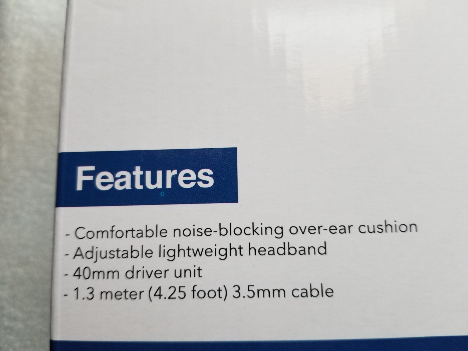 New Carnival Cruise Over Ear Noise Canceling Headphones 4.25 Foot Cable