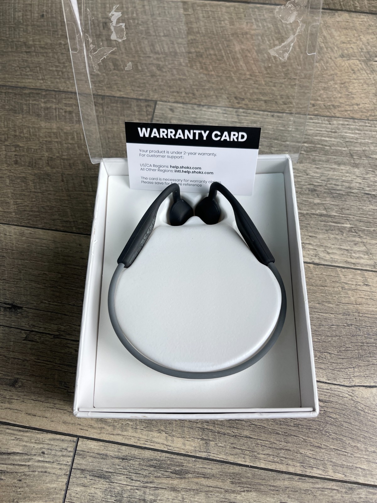 Shokz OpenMove Bluetooth Headphones Bone Conduction Sweat-Resistant Open-Ear