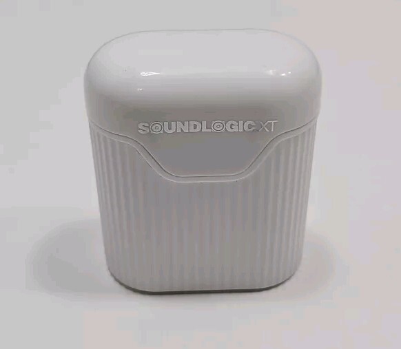 Soundlogic XT Power Buds Earbuds White With Mic Tested Clean