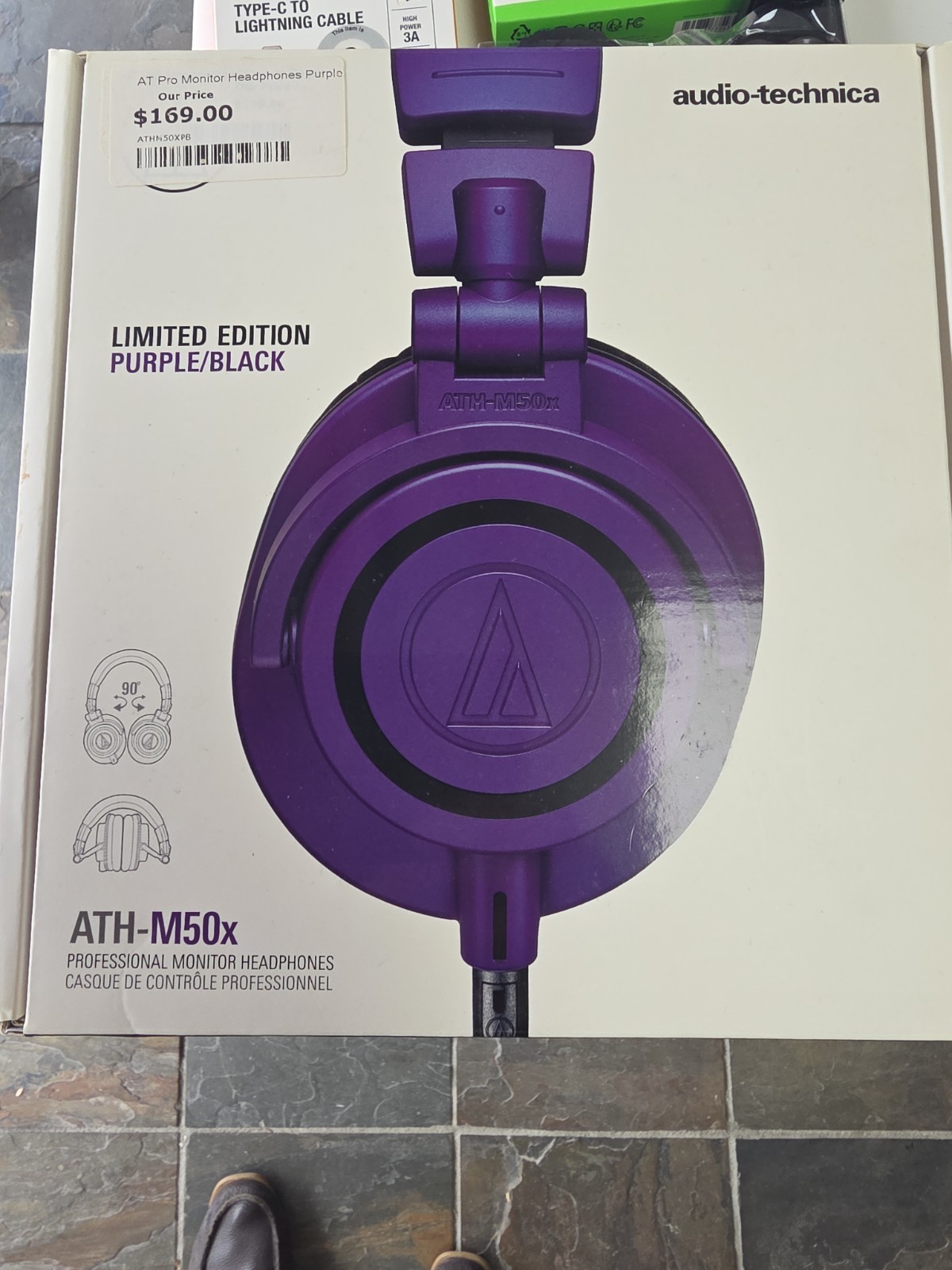 Audio-Technica ATH-M50x LAB Wired Studio Monitor Headphones Limited Edition