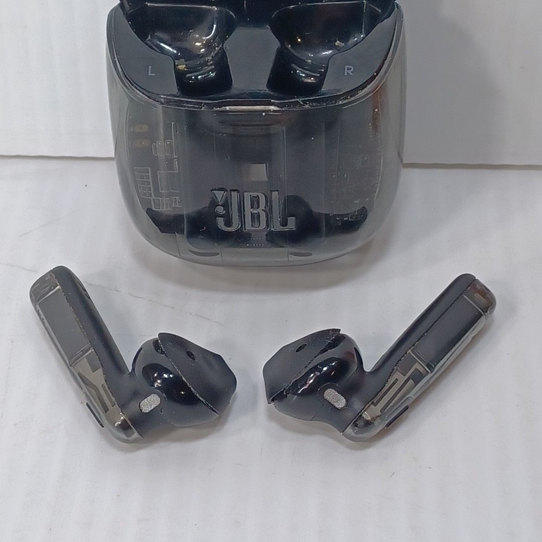 JBL Tune 225TWS True Wireless In-Ear Bluetooth Headphones – Black/ Clear