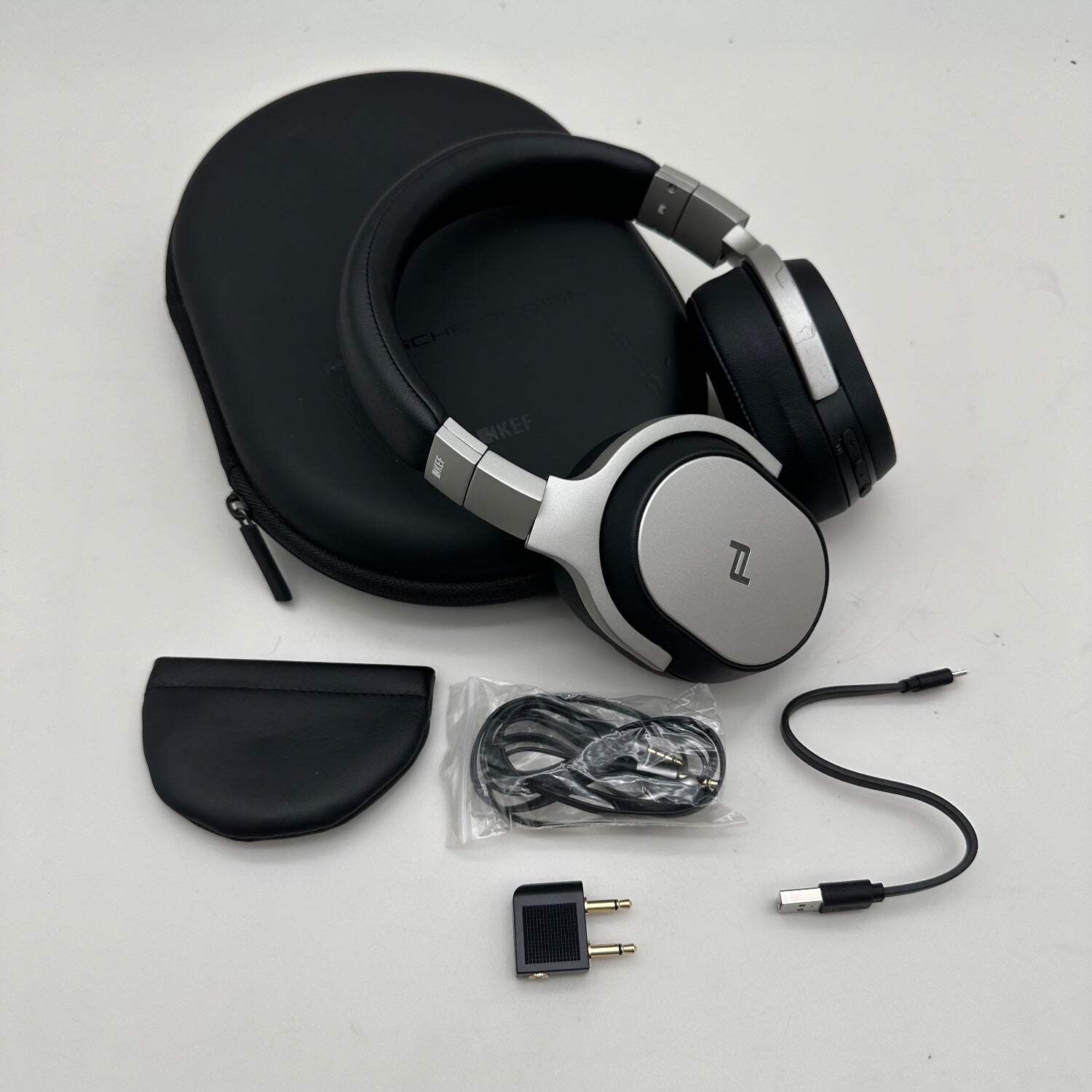 KEF Porsche Design Wireless Over-Ear Bluetooth Headphones Black