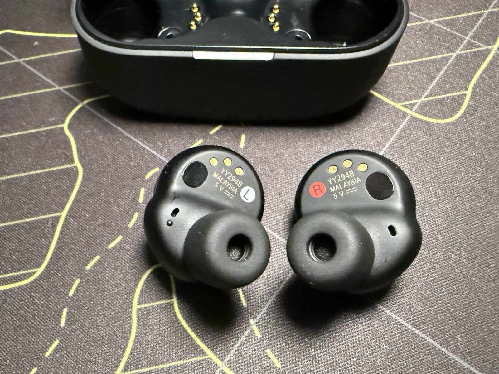 SONY WF-1000XM4 Noise Canceling Wireless Bluetooth Earbuds with Case – Black