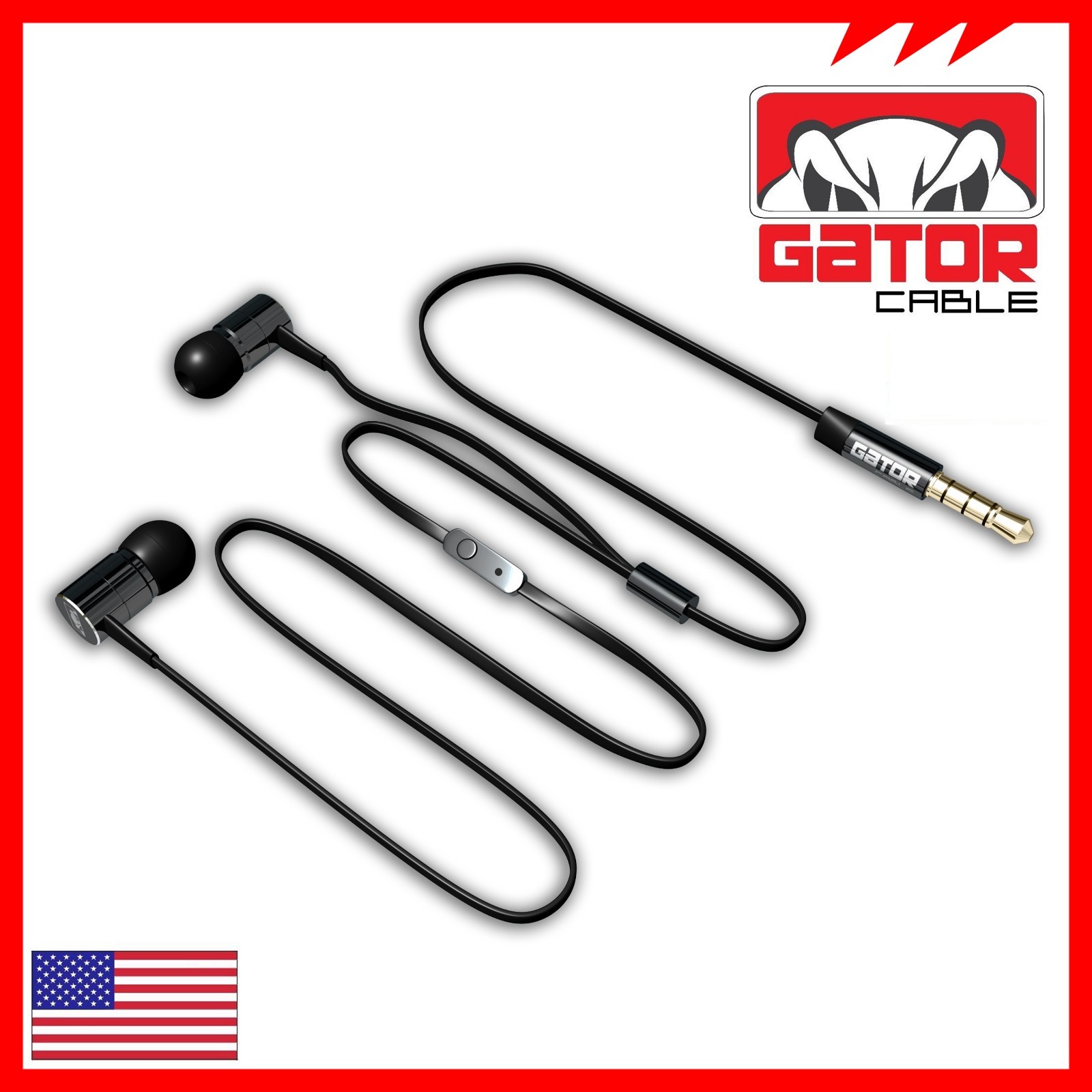 Earphones Headphones Headset Earbuds In-Ear Bass Stereo Hi-Fi with MIC Wired