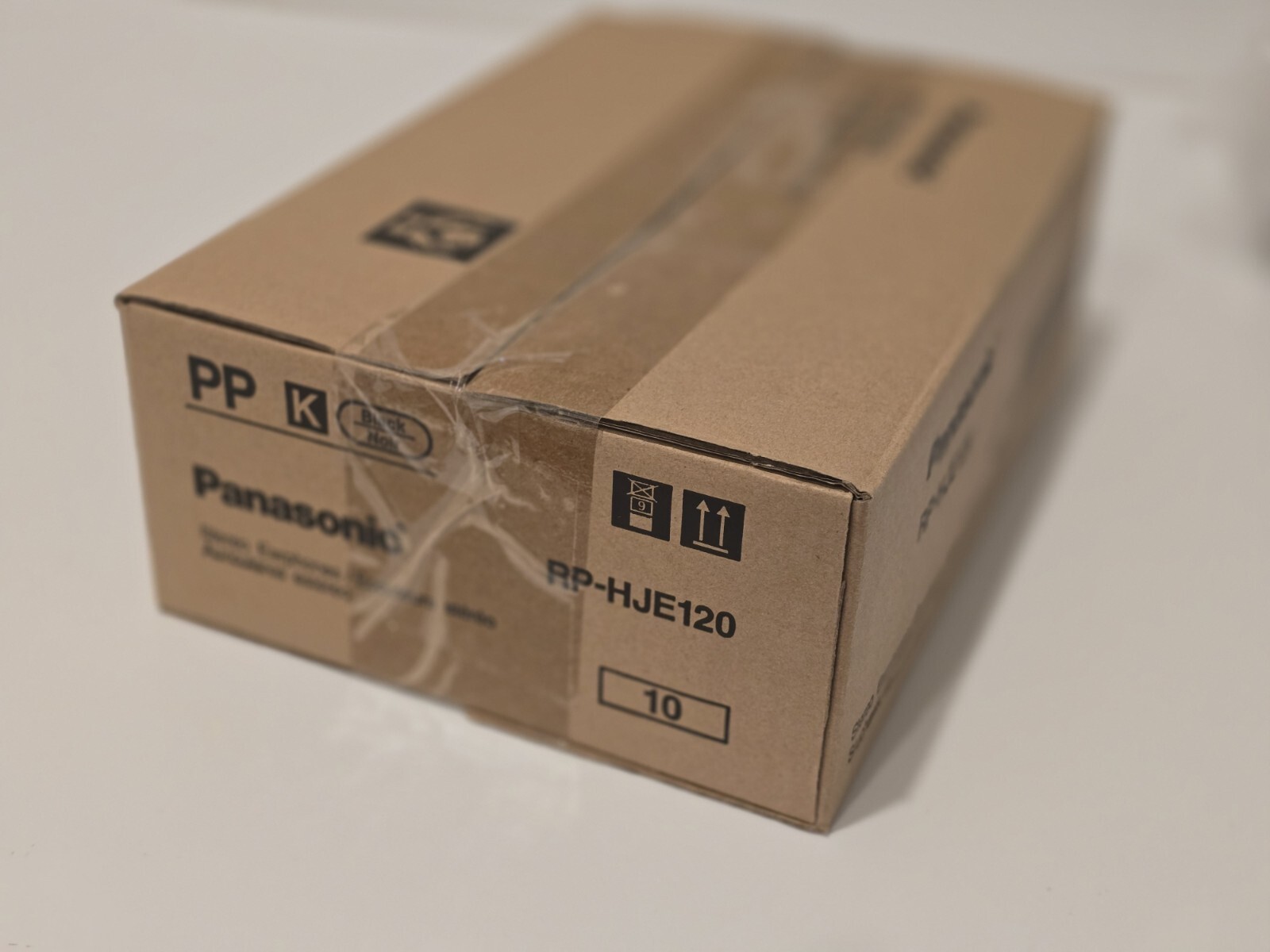 10 x Panasonic HJE 12 Ergo Fit iPod Wired Earbuds Black (Brand New) RP-HJE125