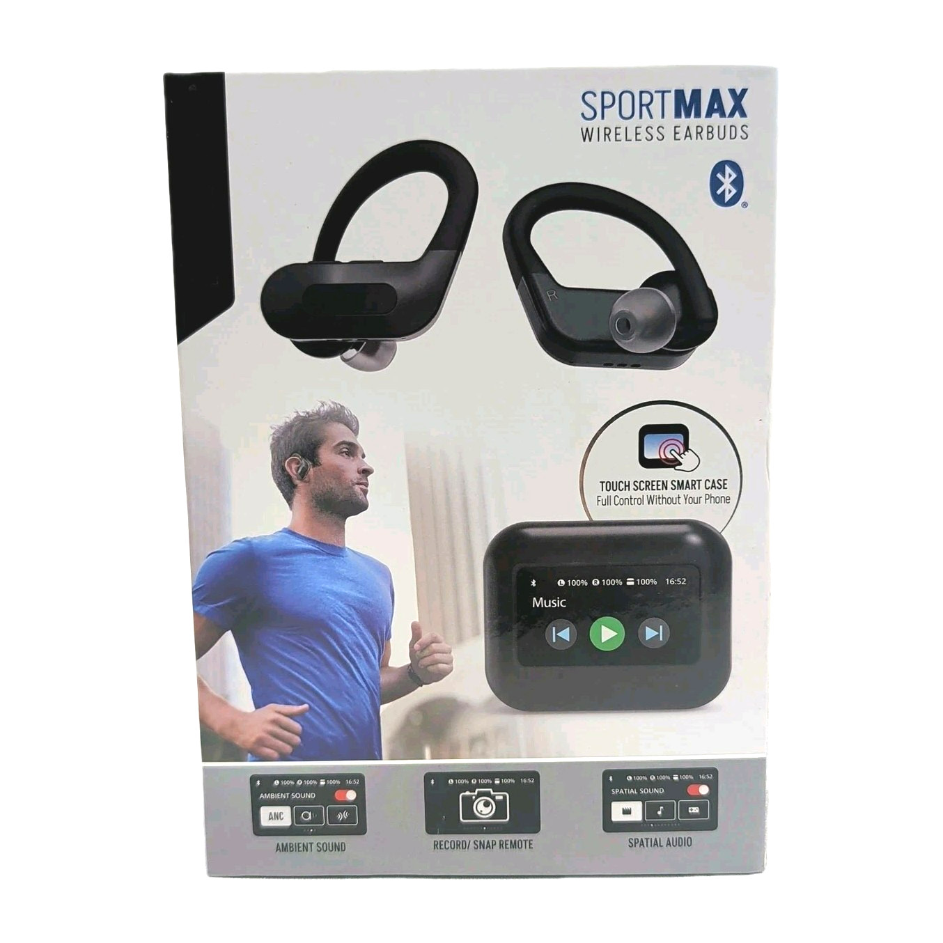 Bluestone Sports Max Wireless Bluetooth Earbuds TWS New Sealed NIB