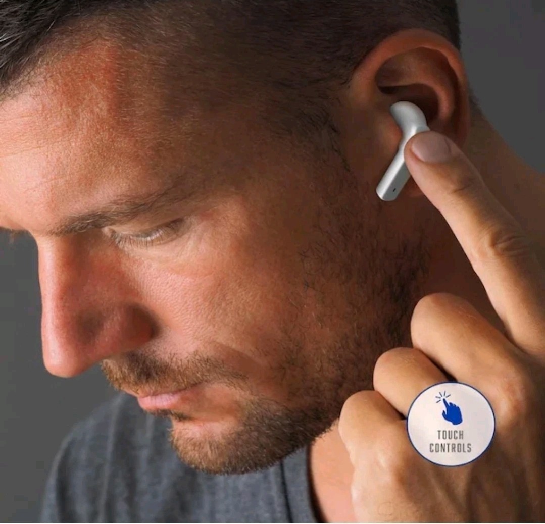 PRO Soundmates Wireless Earbuds, Noise Cancelling, Touch Control, Microphone