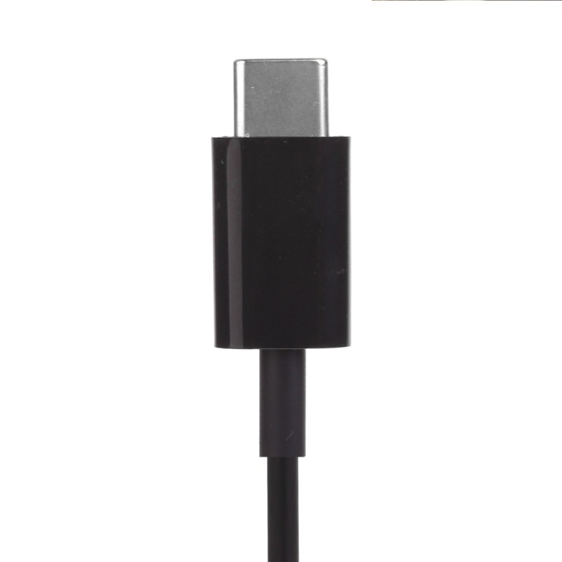 USB Type C Corded Single Side Earphone Headsets Line Control stereoes In Ear