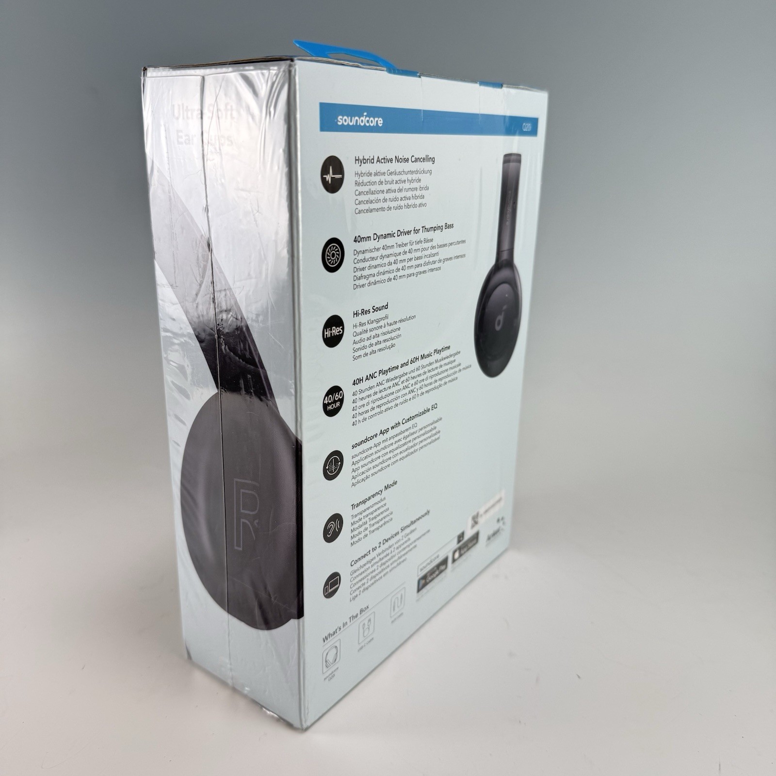 Soundcore by Anker Q20i Wireless Noise Cancelling Headphones – New Sealed