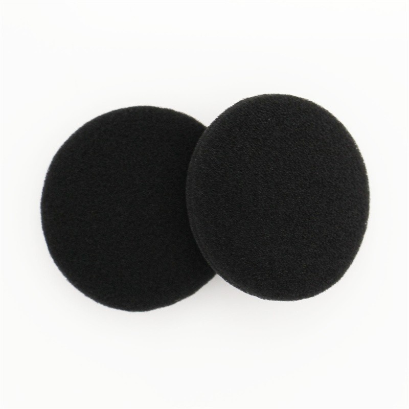 35/40/45/50/55/60/65MM Headphone Ear Foam Pad Cover Replacement – 10 Pairs Black