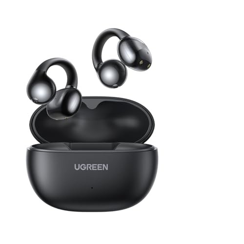 UGREEN HiTune S3 Open Ear Earbuds Bluetooth 5.4 Clip On Wireless Black