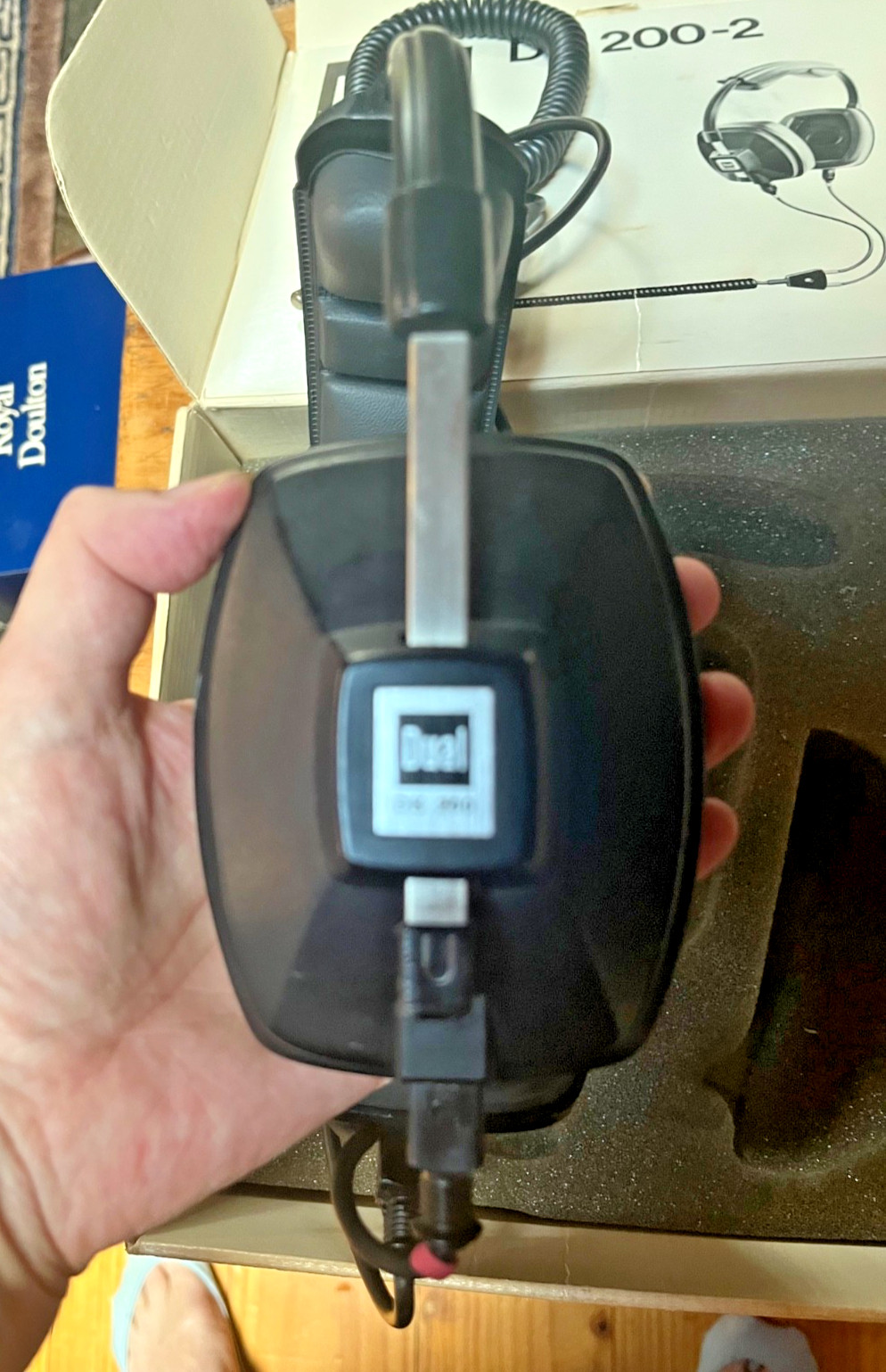 RARE Dual DK 200-2 headphones, in original box.