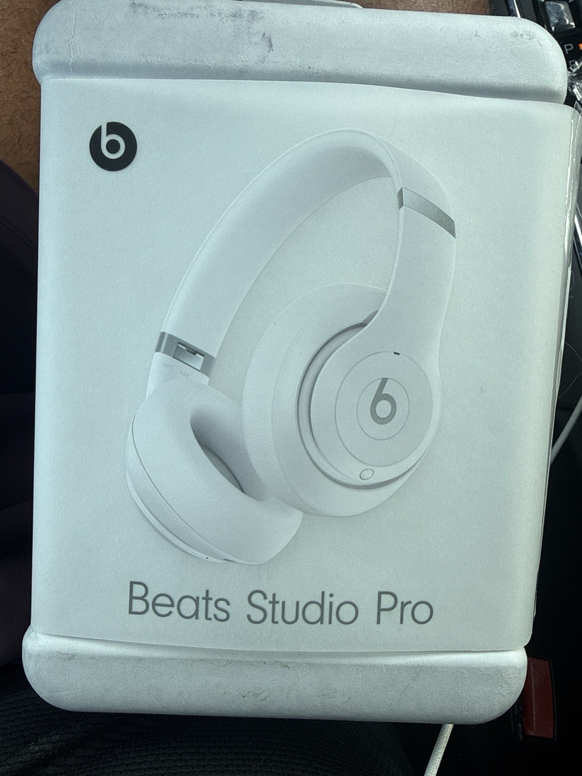 Beats Studio Pro Wireless Noise Cancelling Headphones White Open Box Tested